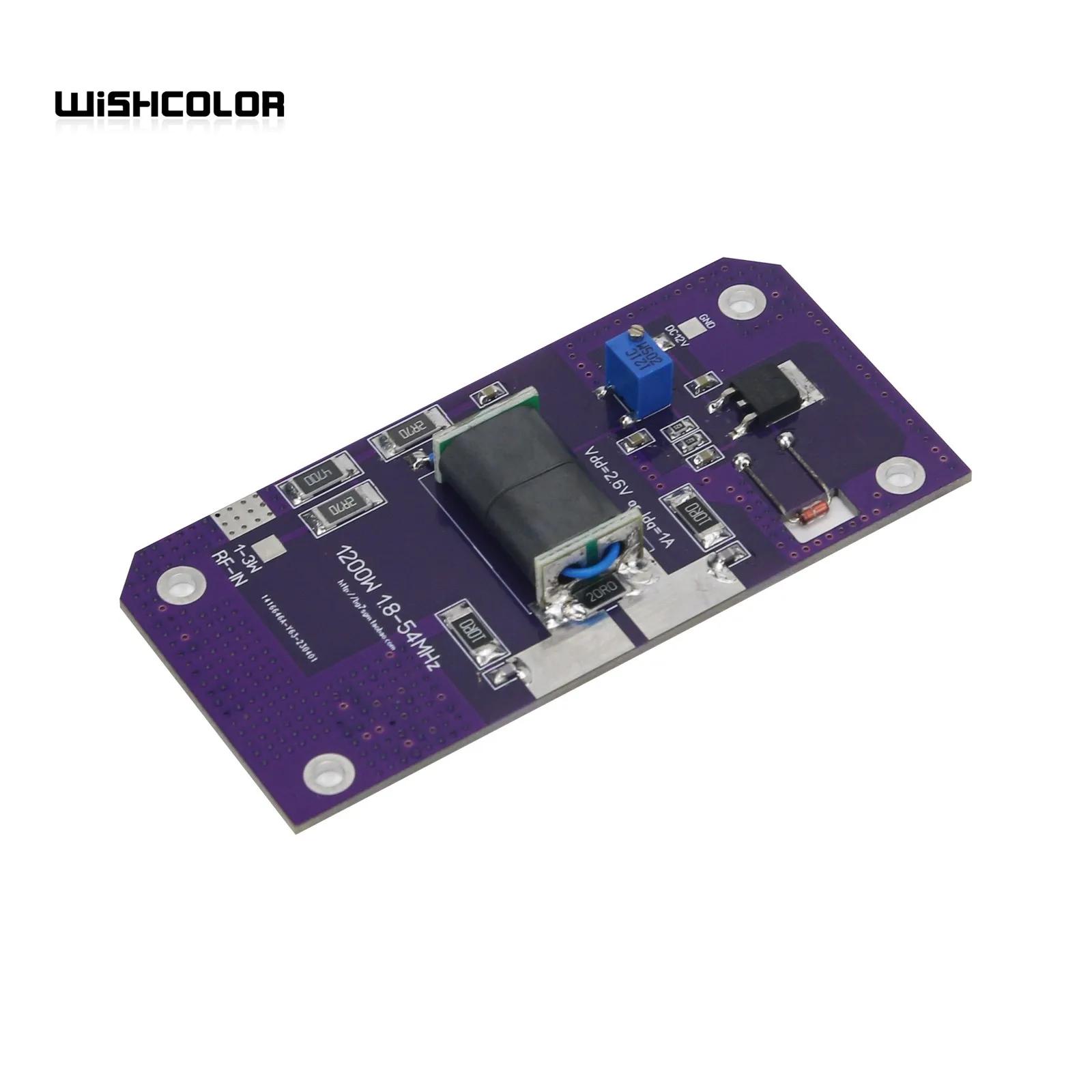 Wishcolor-Carte d'amplificateur de puissance à ondes courtes, HF 1200W, 1.8M-54MHz, SSB, linéaire, R