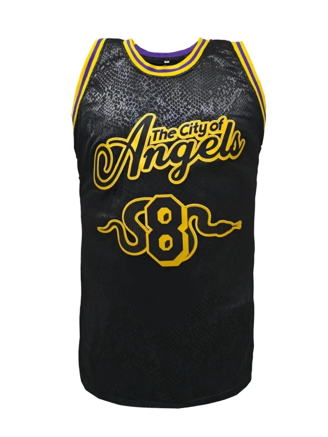 Maillot de basket-ball cousu avec lettres et chiffres pour hommes, gilet de basket-ball ample et res