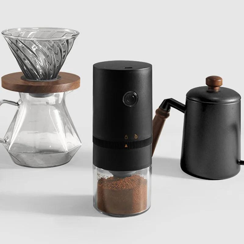 Moulin à café aste par USB, chargement parfait, réglages réglables, entretien facile pour les amateu