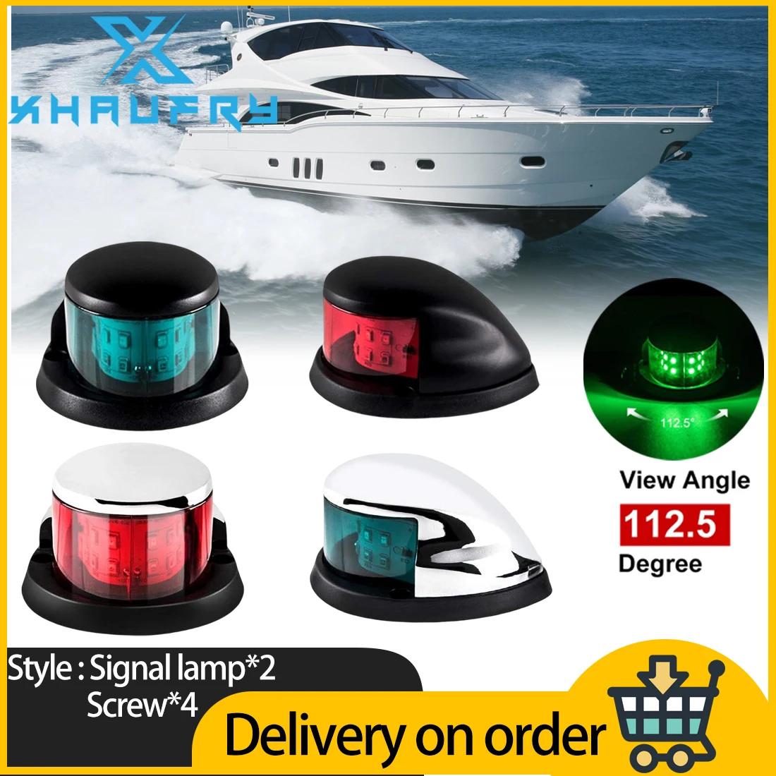 2 pièces LED feu de Navigation Signal lampe d'avertissement bateau arc lumière bateau marin lampe de