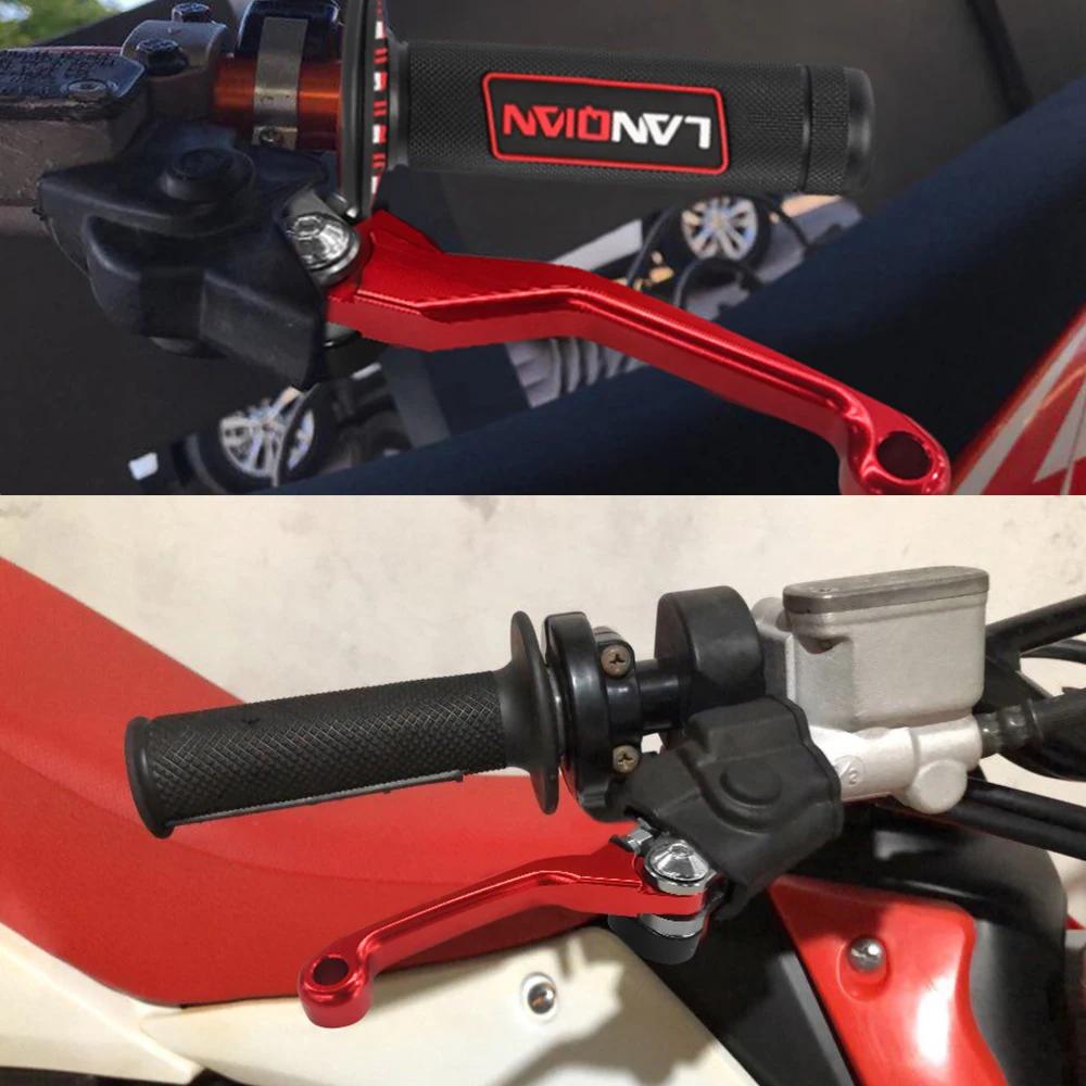 Pour Honda XR230 XR250 XR400 MOTARD BAJA XR650R moto Motocross Pit Dirt Bike Pivot leviers d'embraya