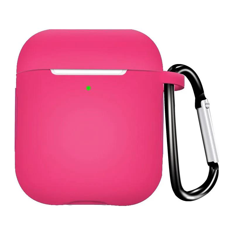 Étui AirPods 1/2 Gen en Silicone pour écouteurs sans fil, étui pour écouteurs respectueux de la peau