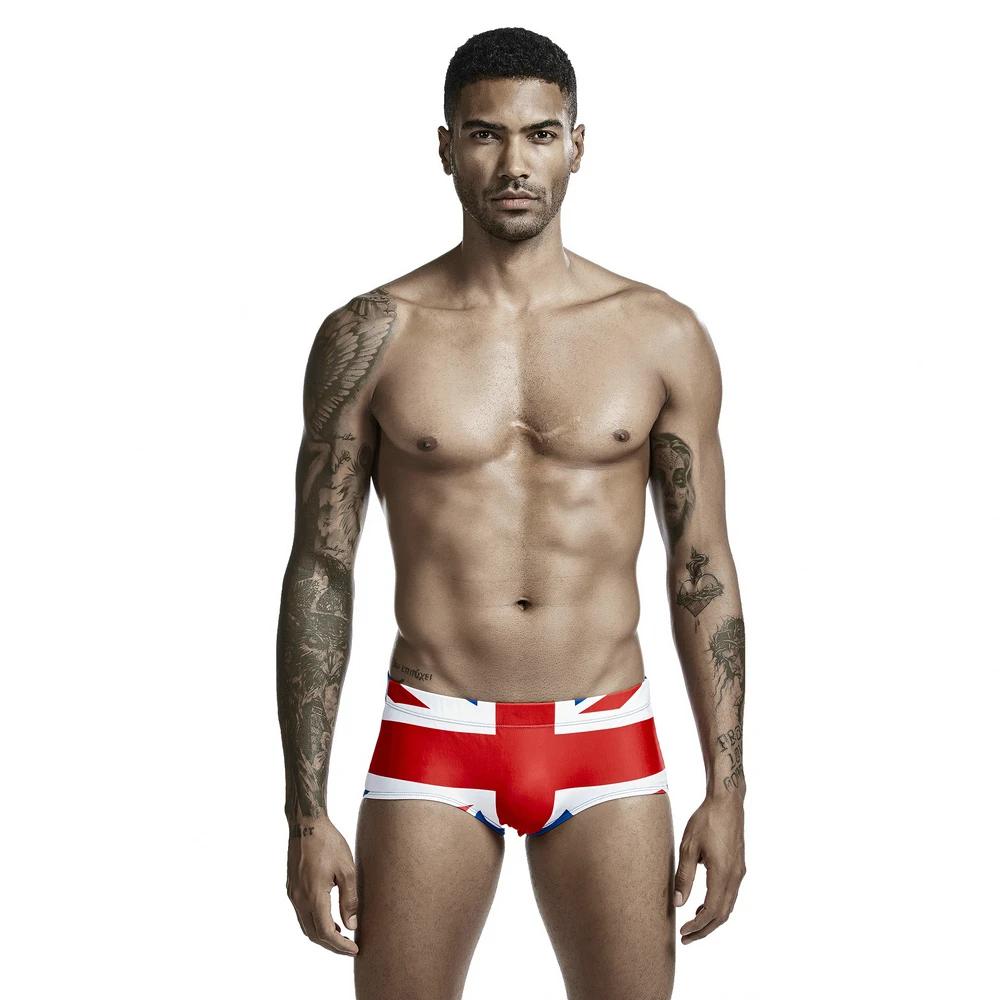 Seobean-Maillot de bain à angle plat pour homme, maillot de bain, natation, natation aquatique, drap