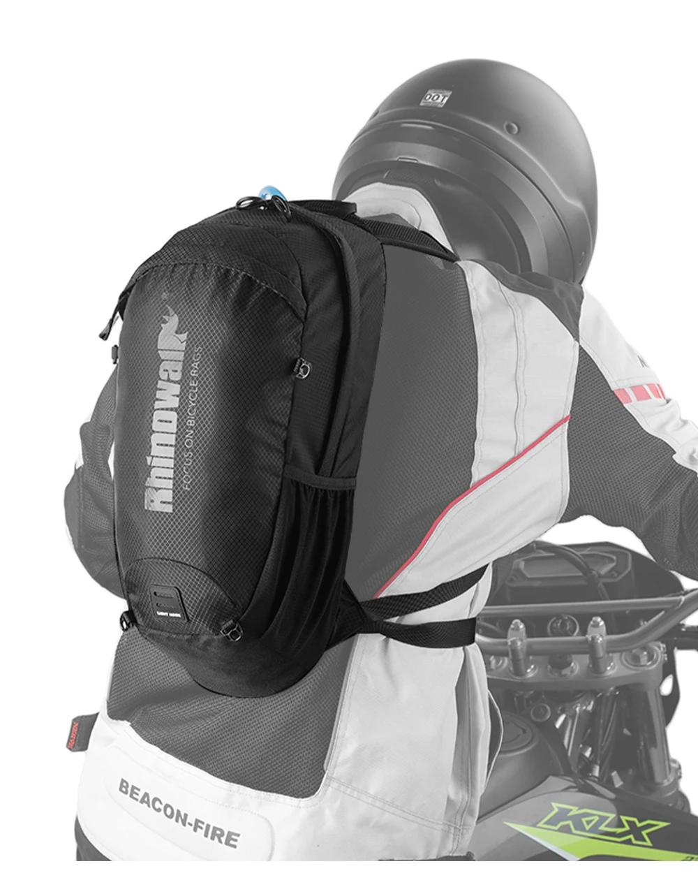 Bal inowalk-Sac à dos d'équitation de moto, sac à eau de grande capacité, sac de course de camping s