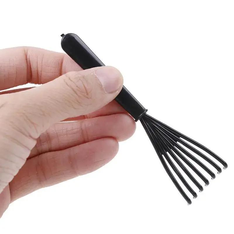 Mini nettoyeur de peigne en plastique, brosse à cheveux intégrée, épilateur, poignée domestique, bro