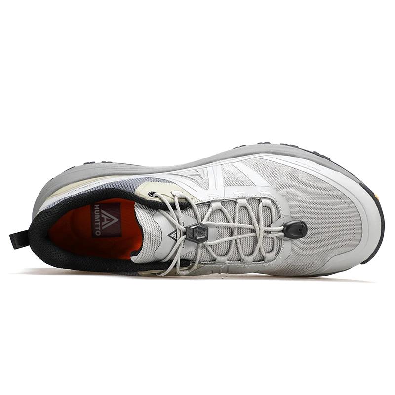 HUMTTO-Chaussures de Course Respirantes pour Homme, Baskets de dehors, Marathon, de Luxe, de Couleur
