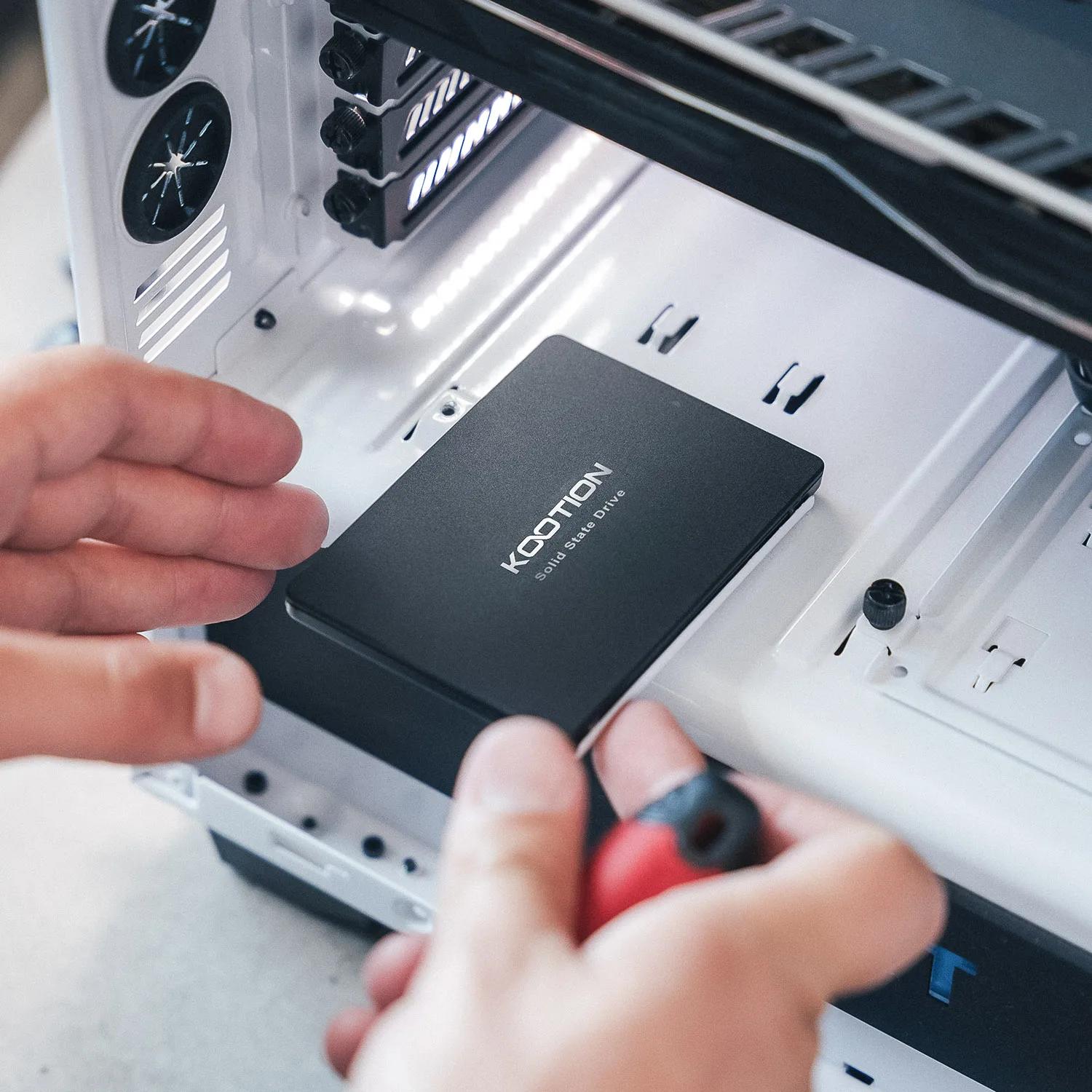 KOOTION-Disque dur interne SMiSSD, X12, SATA 3, 512 pouces, capacité de 256 Go, 2.5 Go, 1 To, 2 To, 