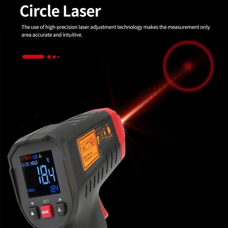 UNI-T UT306S UT306C thermomètre numérique sans Contact ménage industriel infrarouge Laser testeur de