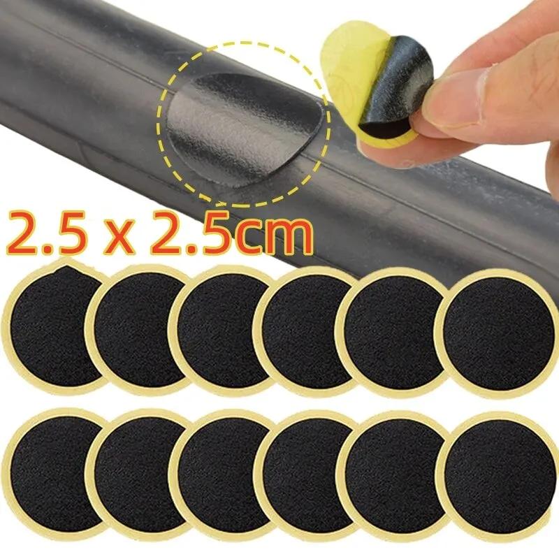 30/20/10PCS vélo sans colle pneu Patches outil réparation rapide pneu Protection Patch adhésif sécha