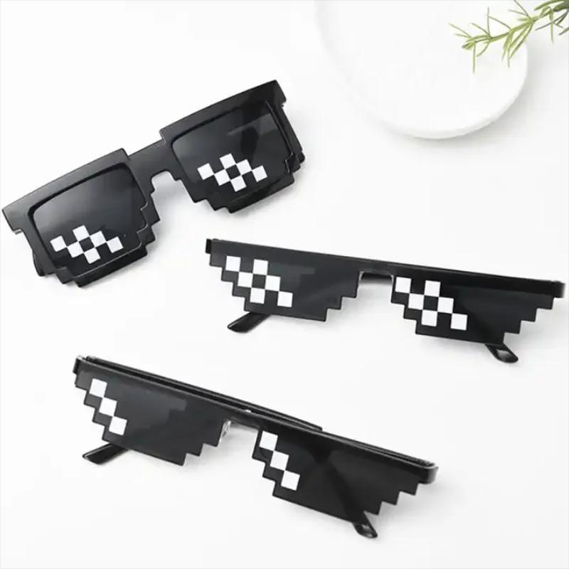 Lunettes de soleil mosaïque Cool Party Vintage nuances lunettes pour hommes lunettes de soleil pixél
