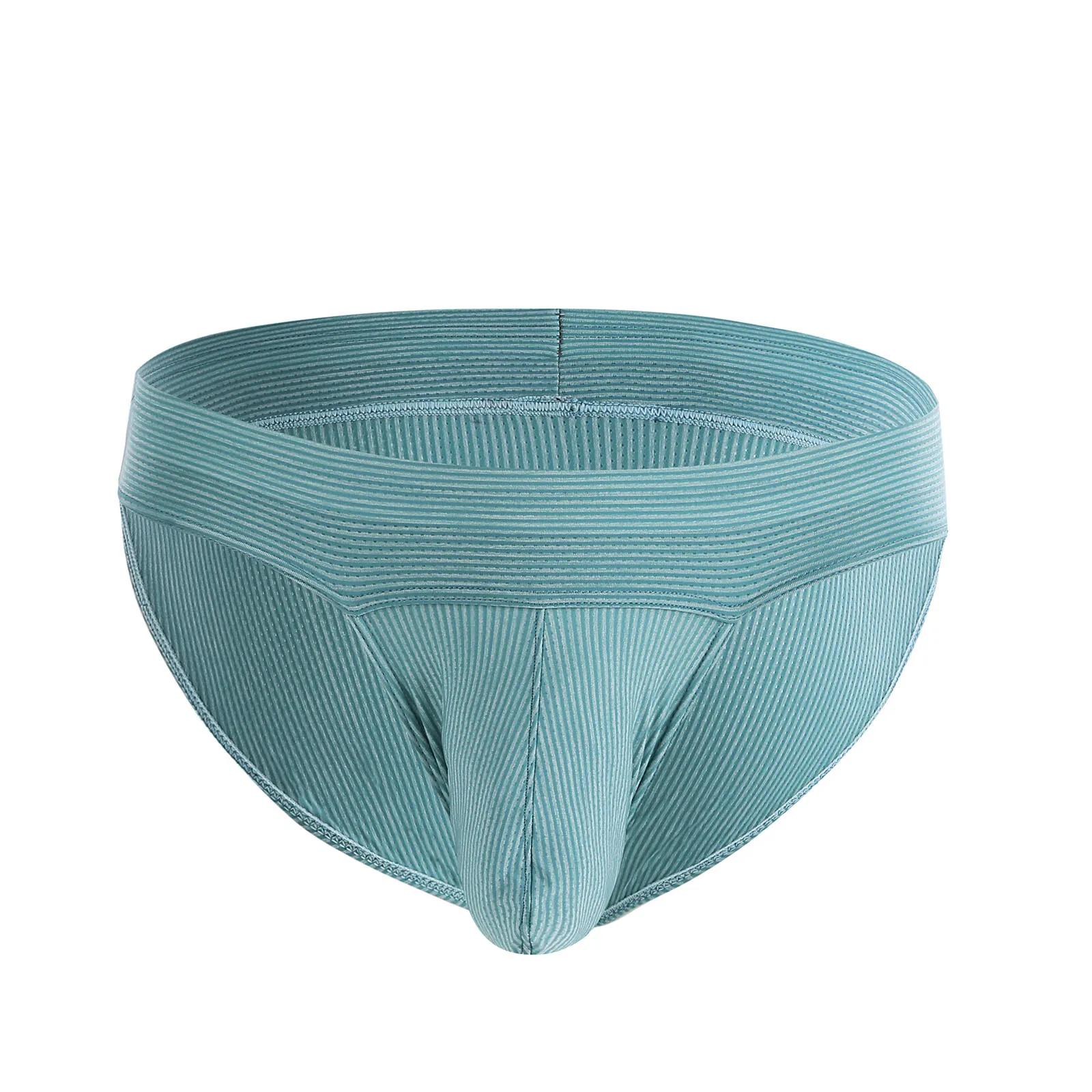 Slip de gymnastique pour hommes, sous-vêtements à grande poche, exercice de Sport, athlétique, Fitne