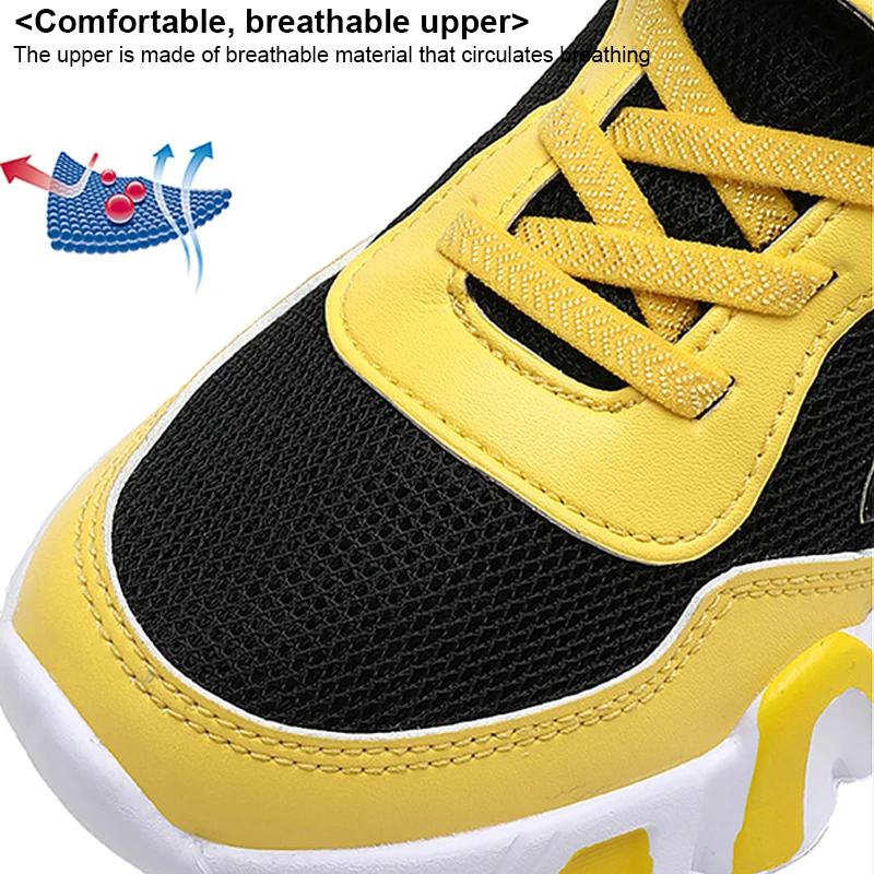 Chaussures de basket-ball de dessin animé pour enfants, semelle souple, sports de plein air, chaussu