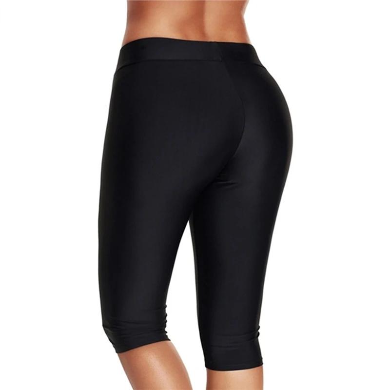 Leggings de sport élastiques taille haute pour femmes, pantalons de course à séchage rapide, courts,