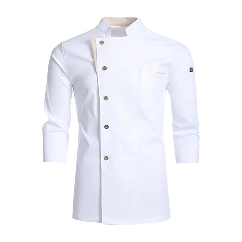 Uniforme de cuisine professionnel pour automne/hiver, vêtements de cuisine alimentaire, veste de Che
