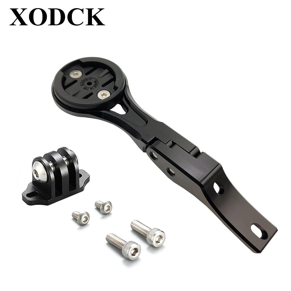 Support combiné Gopro pour vélo avant, pour Garmin Wahoo Bryton Campatible avec guidon Scott Foil Ad
