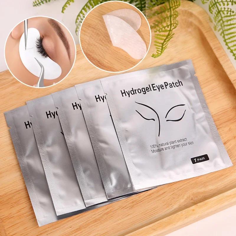 50/100/200 paires de coussinets de cils Gel Hydrogel Patch pour les yeux greffage sous les yeux papi
