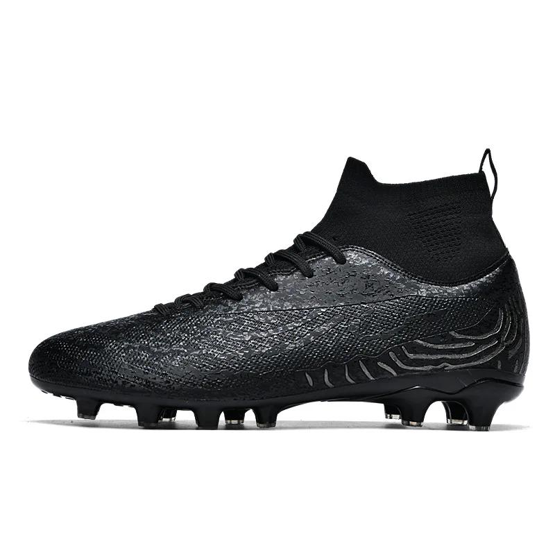 Nouveaux hommes Sport chaussures de Football formation garçons bottes de Football en plein air adult