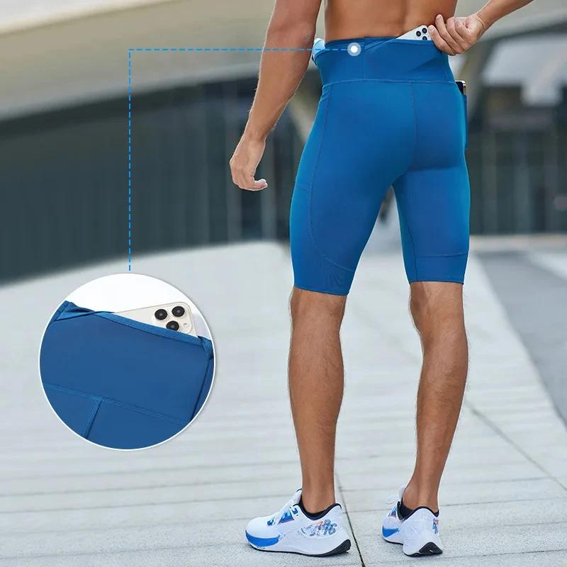 Collants compression couple running - Shorts séchage rapide pour marathon, basketball et gym
