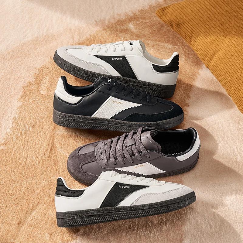 Xtep GAT-Chaussures de skateboard pour femmes, baskets souples de rue, chaussures de sport confortab