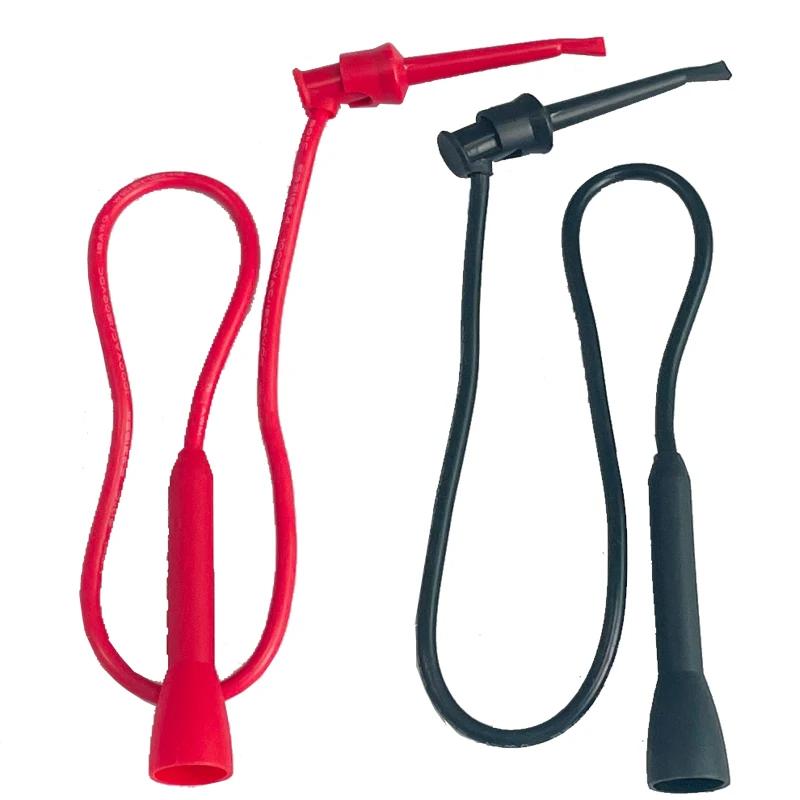 Fils de Test multimètre, sonde arrière avec prise de 2Mm, cordon Flexible en cuivre pur Pvc, crochet