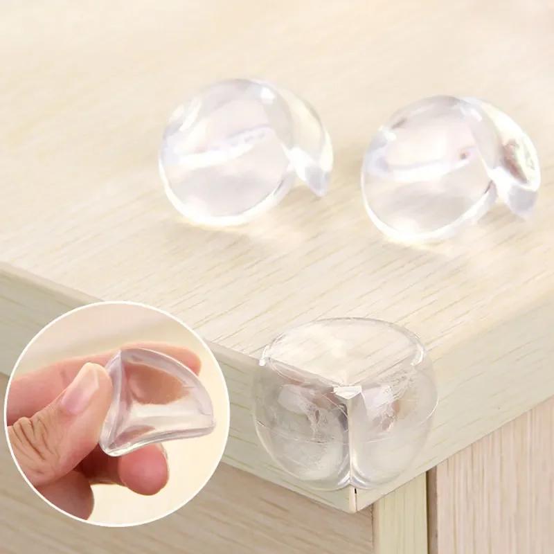 Protecteur de table en silicone souple et transparent pour enfants, anti-collision, coin de table, c