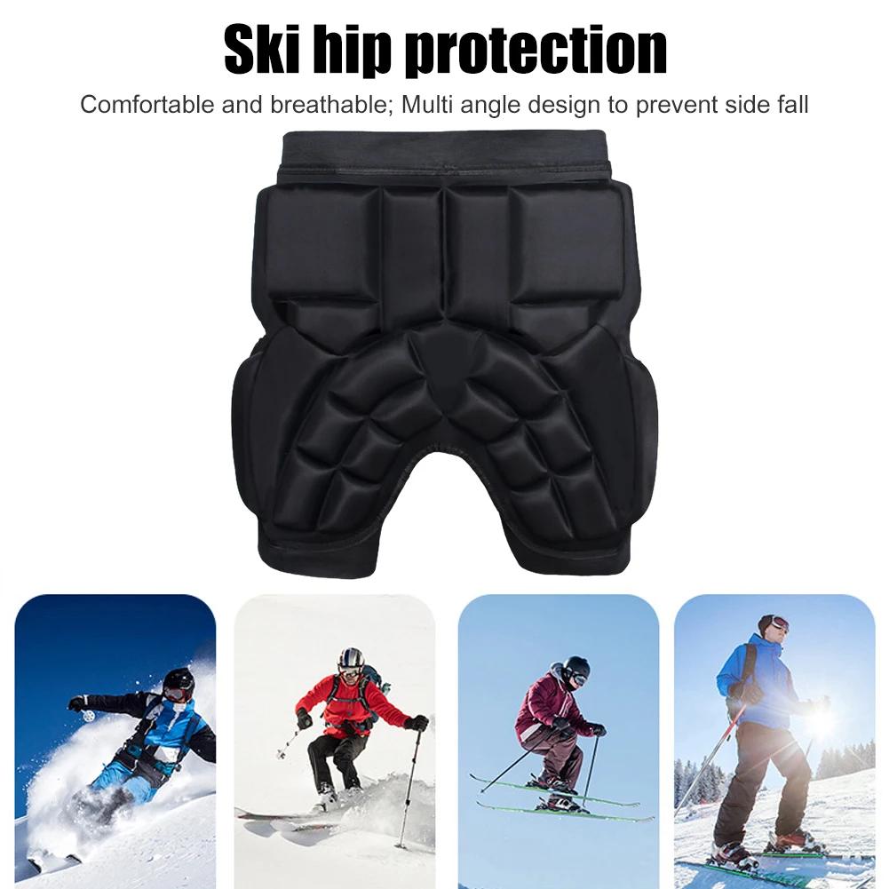 Short rembourré de hanche unisexe, coussinet de protection EVA, Anti-chute, épais, réglable pour adu