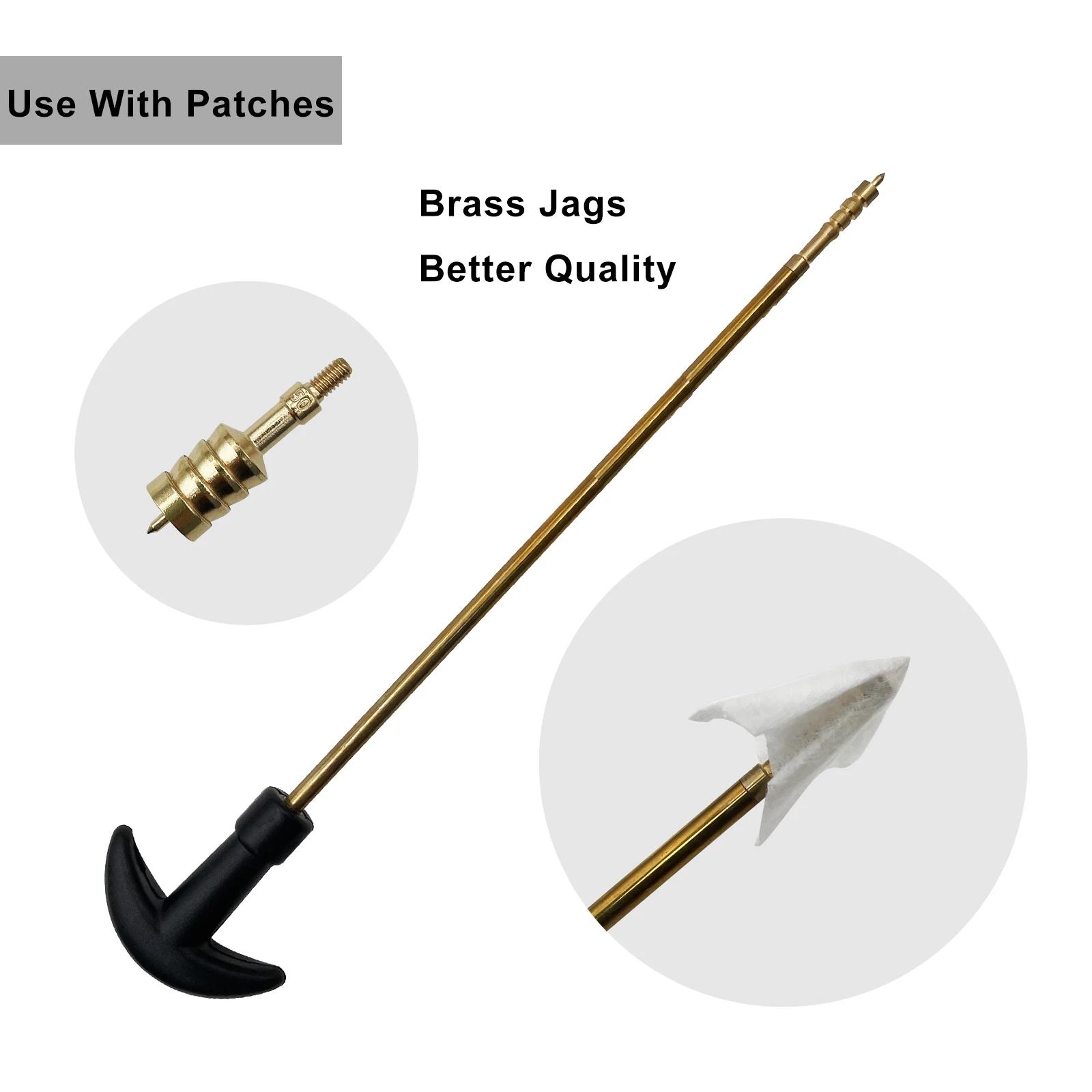 1 pièces pistolet solide nettoyage Jag lance pointu en laiton Jag brosse pointe fendue pistolet nett