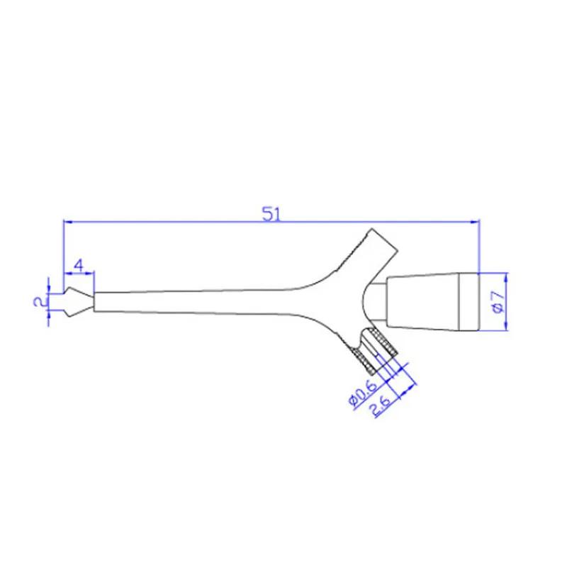 Câble de fils de Test multimètre, prise de 2mm, Clip de Test IC rapide Miniature