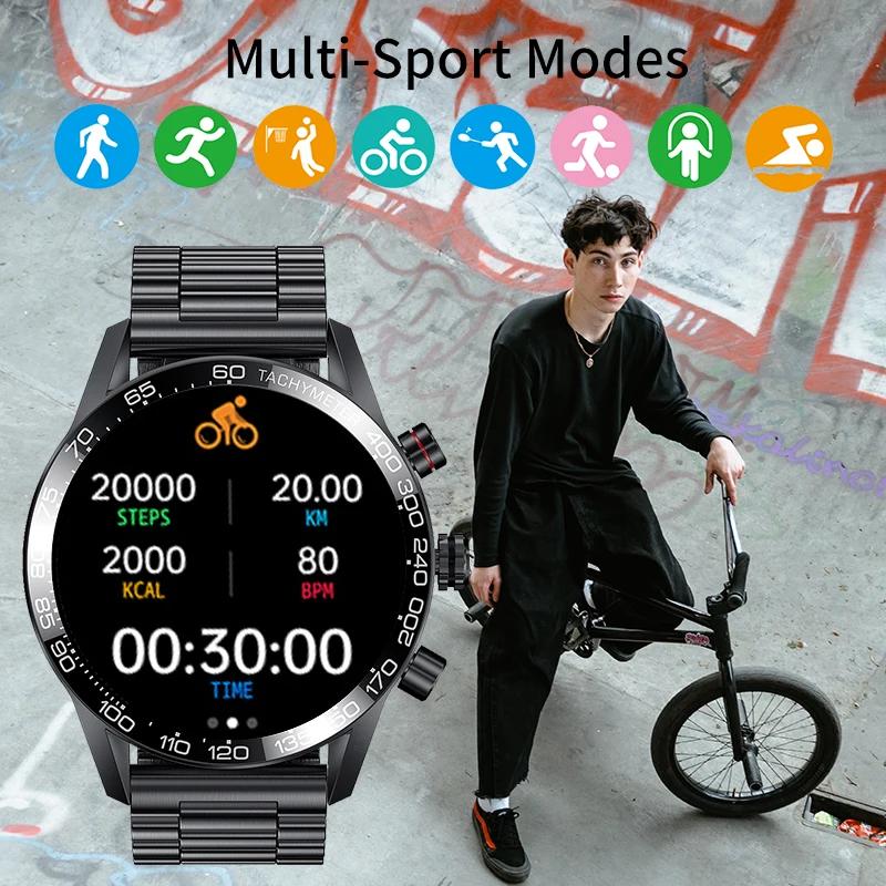 LIGE-Montre intelligente à écran HD AMOLED pour homme, appel Bluetooth, bracelet étanche IP67, entiè