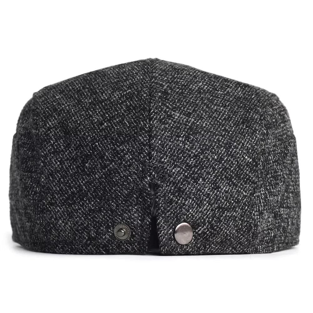 Automne hiver épais chaud gavroche casquettes hommes femmes doux béret chapeau décontracté mode déte