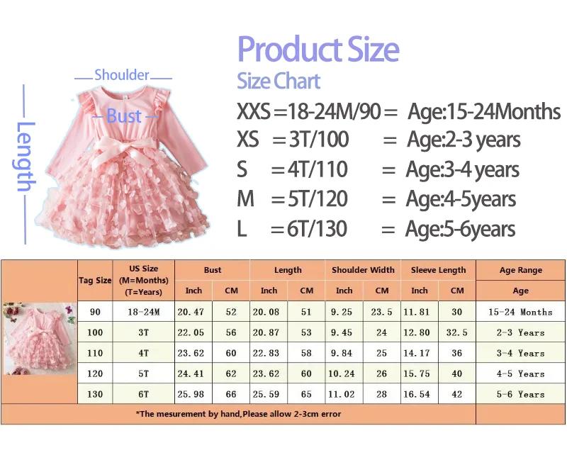 Robe d'automne Hello Kitty pour filles, tenue décontractée avec papillon 3D, robe de princesse d'ann