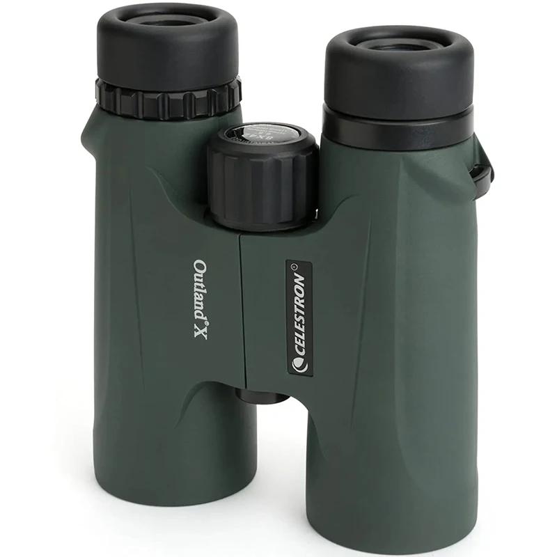 Celestron Outland X 8x42 10X42 jumelles vertes jumelles étanches et antibuée pour adultes optique mu