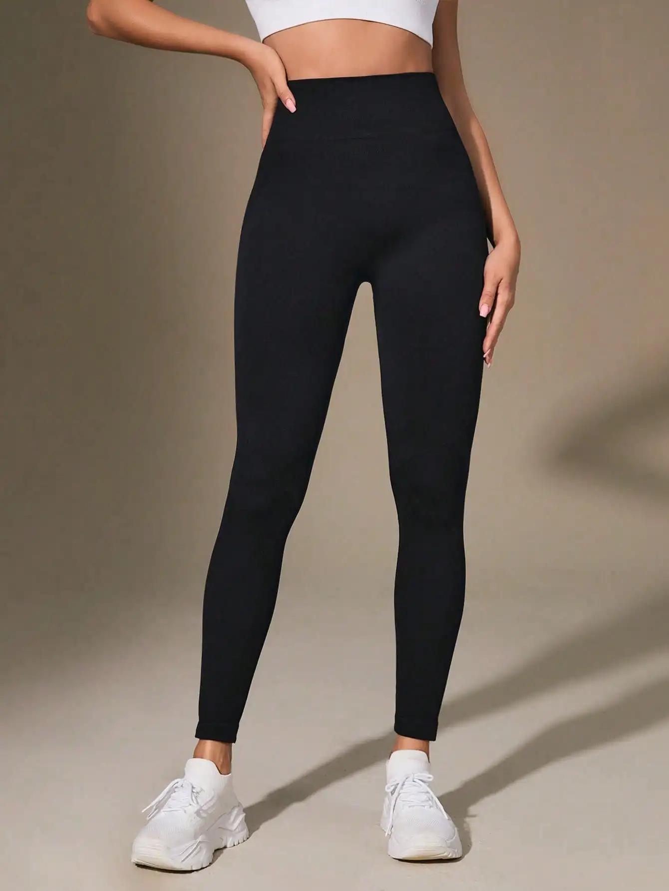Leggings TUNIControl taille haute femme - Pantalon yoga non transparent pour entraînement et course