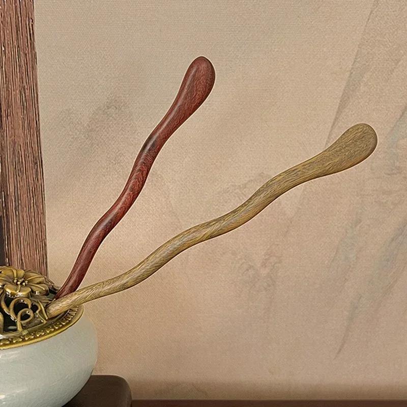 Bâton de cheveux en bois élégant de Style chinois pour femmes et filles, épingles à cheveux simples,