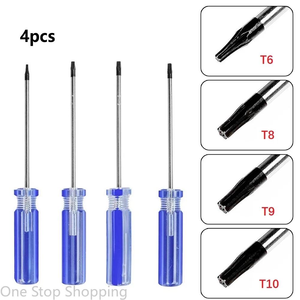 Jeu de tournevis Torx magnétiques de précision T6 T8 T9 T10 Kit d'outils de réparation de sécurité T
