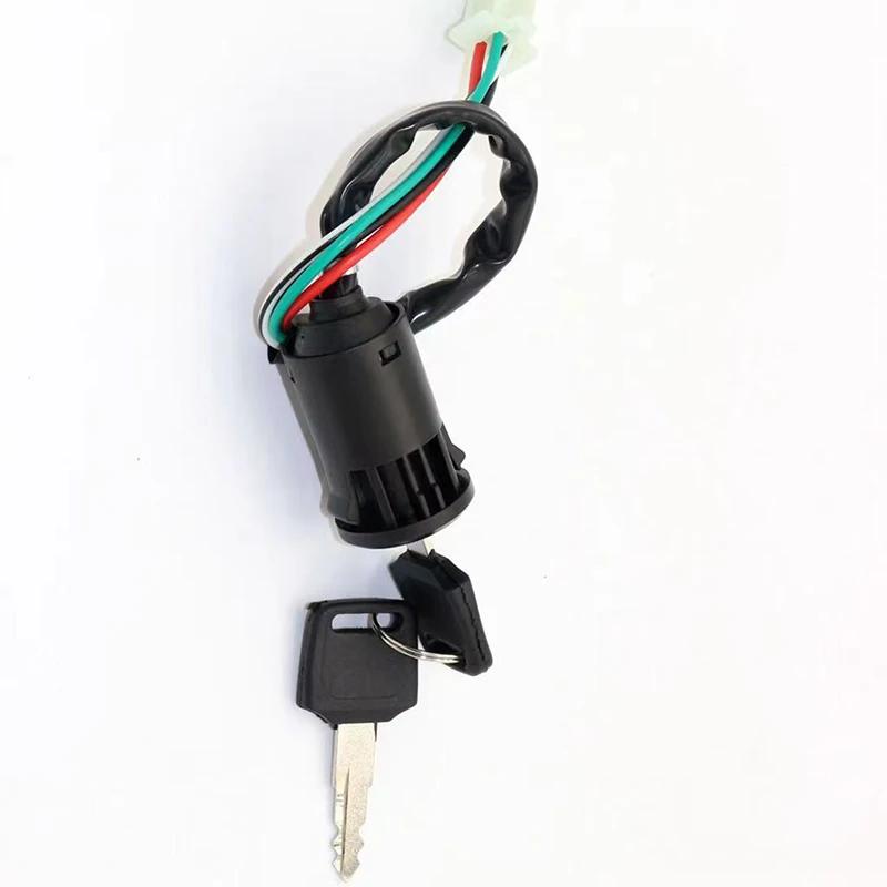 Clé universelle de commutateur d'allumage de moto, serrure de porte électrique adaptée à Yamaha DT12
