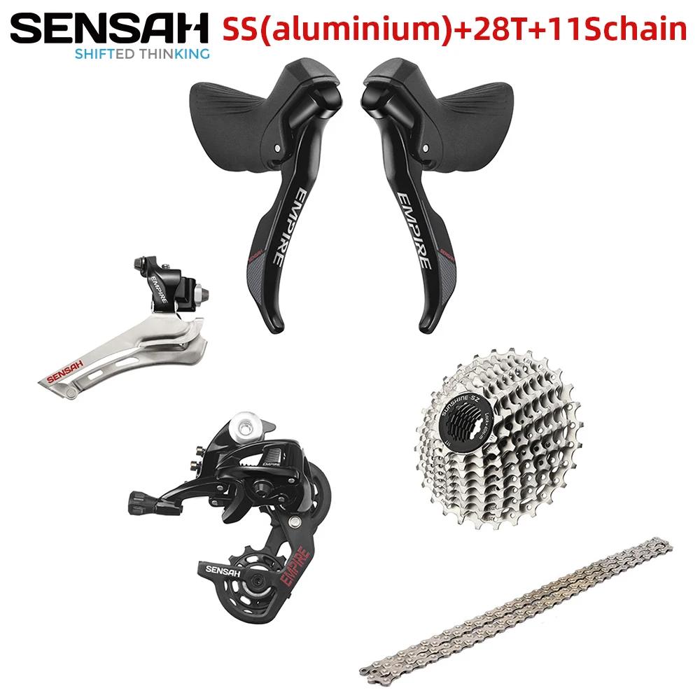 SENSAH EMPIRE 6 Kits 2x11 vitesses 22s groupe de route manette de vitesse R/L + FD + dérailleurs RD 