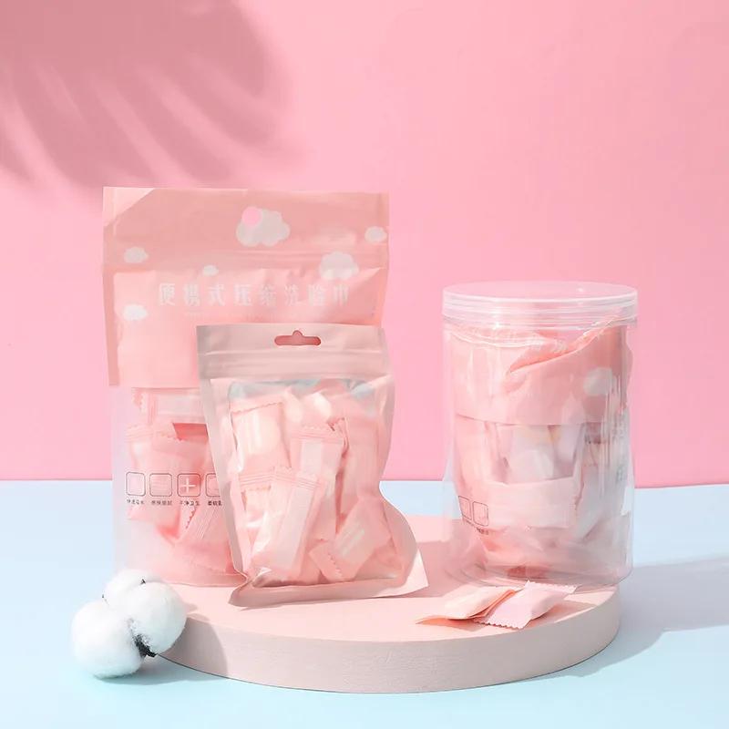 Mini serviettes compressées jetables, 20/50 pièces, Capsules, serviettes magiques, tablette de soins