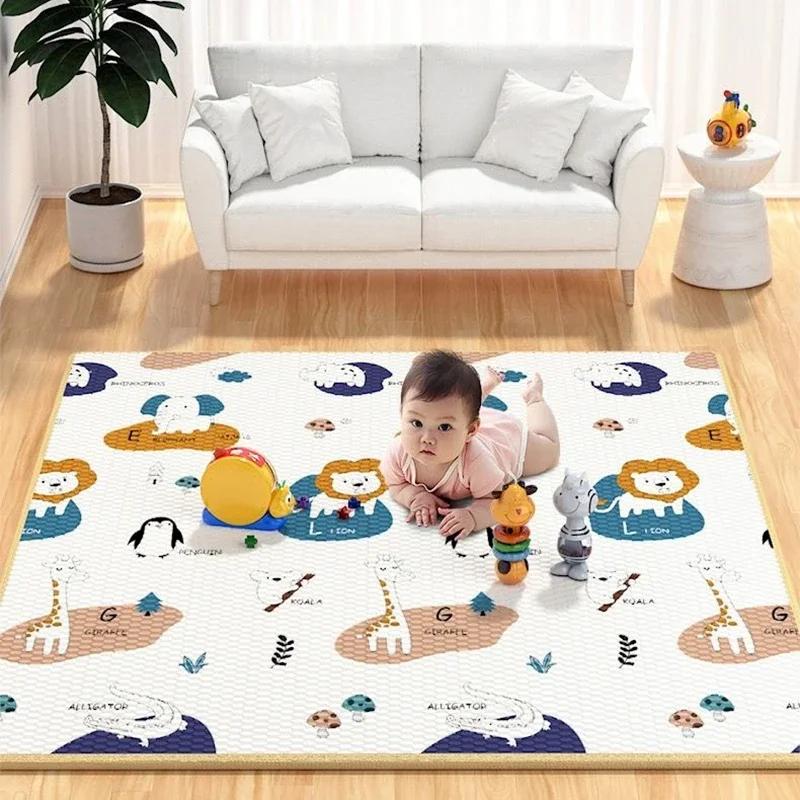 Tapis de jeu pour bébé, grande taille 200x180cm, jouets pour enfants, tapis de sécurité, tapis de dé