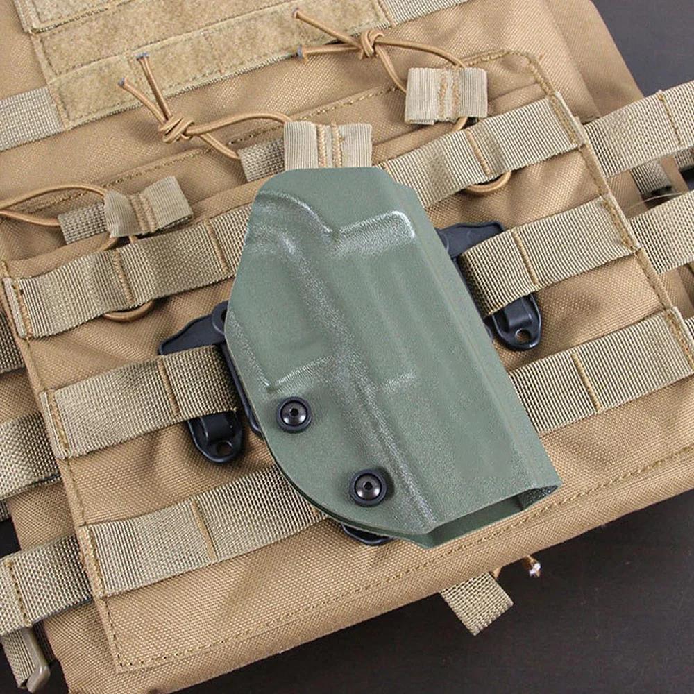 Adaptateur de fixation en plastique pour gilet MOLLE, support de poche à dos, clip pour holster Gloc