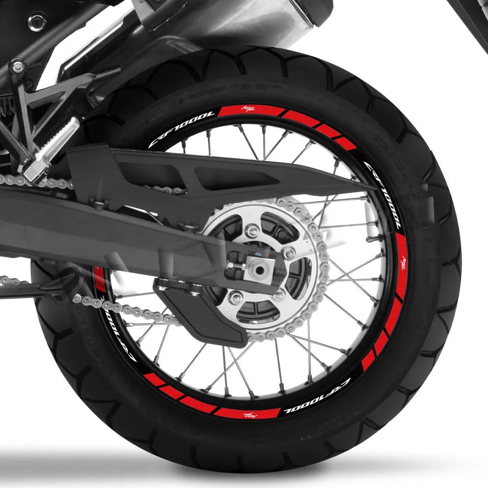 Autocollant réfléchissant pour jante de roue de moto, pour Africa Twin CRF1000L crf 1000 l, bande de