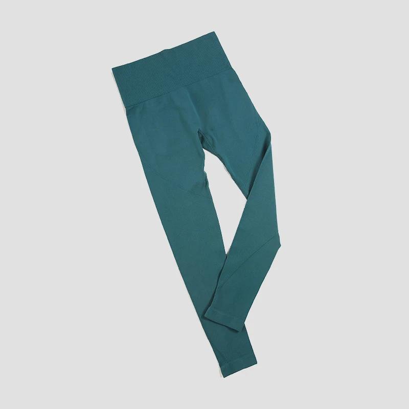 Leggings de yoga taille haute sans couture pour femmes - contrôle du ventre pour le fitness et la course