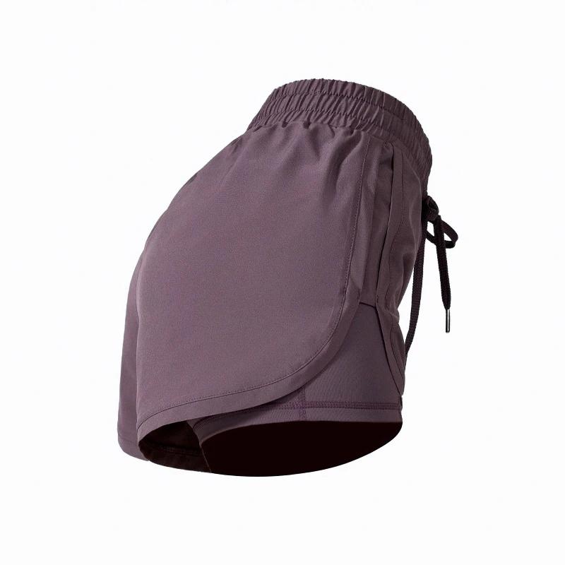 Shorts de Yoga pour femmes, haut de Fitness, en Spandex, néon, élastique, pour course à pied, entraî