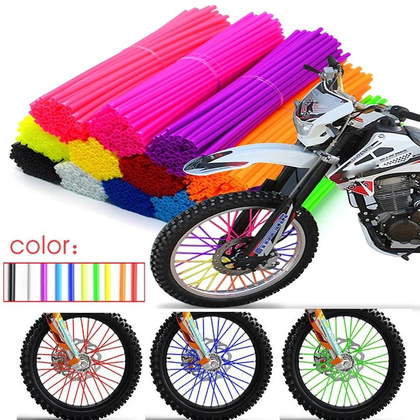 Couverture universelle de roue de vélo tout-terrain, jante de motocross, rayons de moto pour tenir 7
