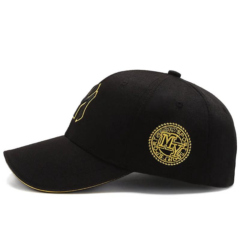 Casquettes Quatre Saisons pour Hommes – Casquette de Baseball Décontractée Noire Tendance Rétro avec