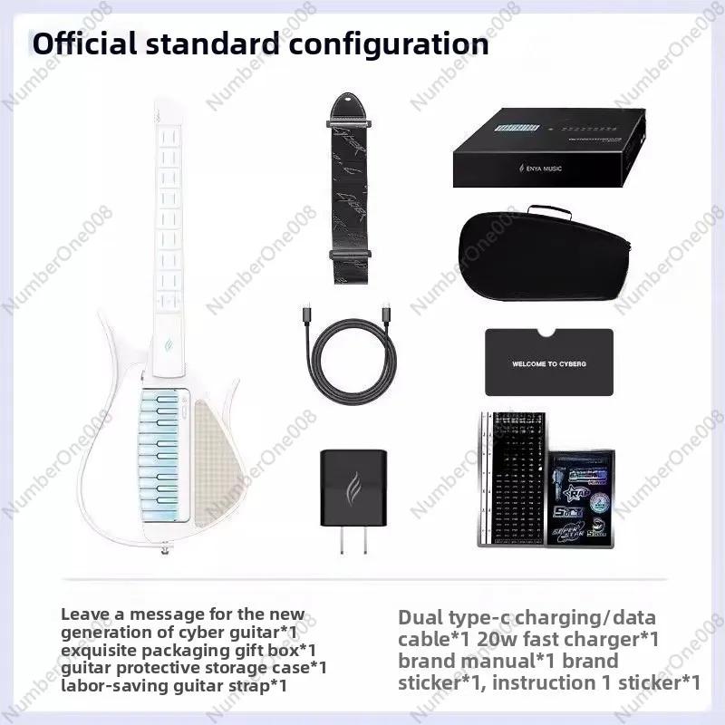 Cyber électronique sans cordes automatique guitare Piano accompagnement Intelligent choix de clavier