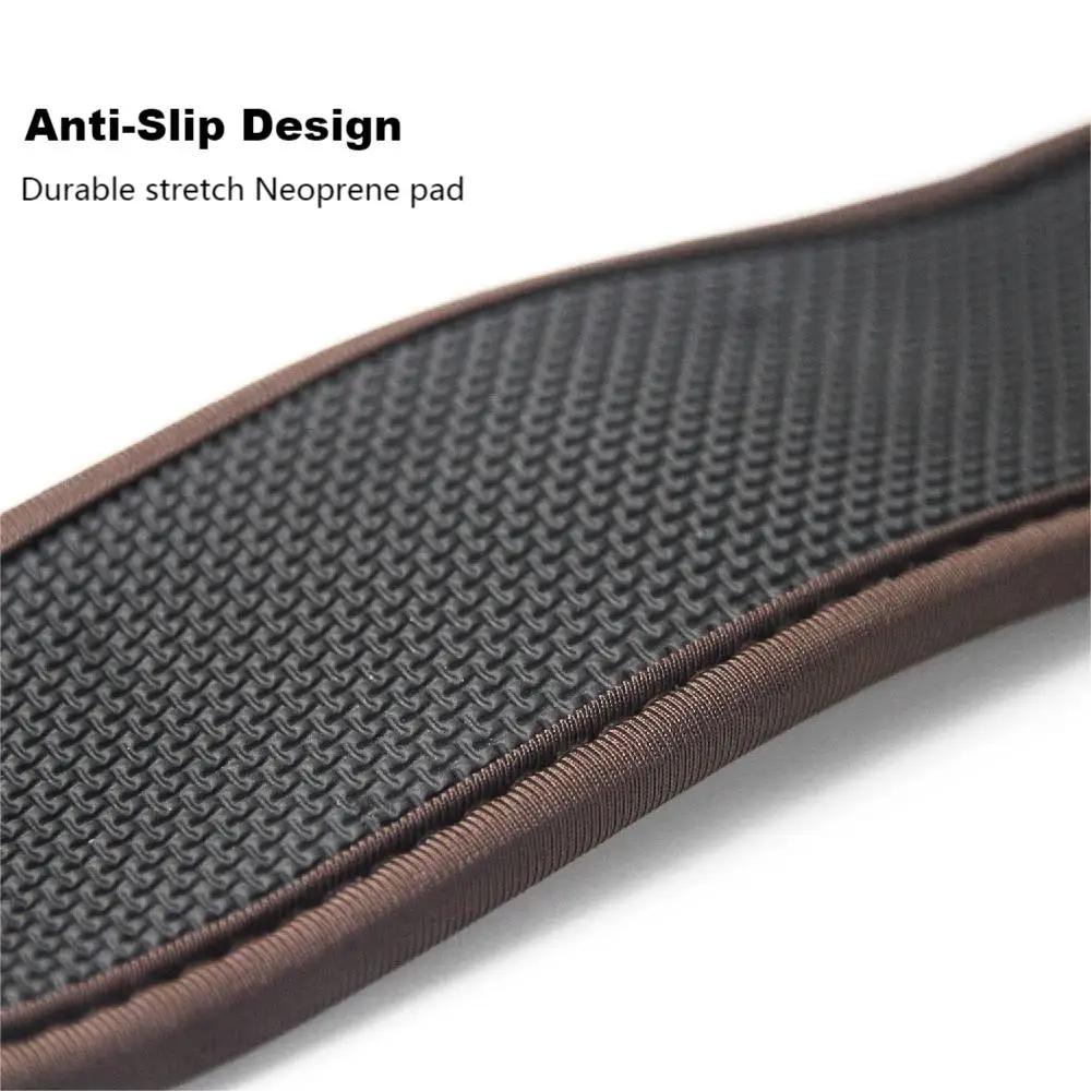 GUGULUZA sangle de fronde de fusil en néoprène fronde de fusil de chasse avec émerillons ceinture d'