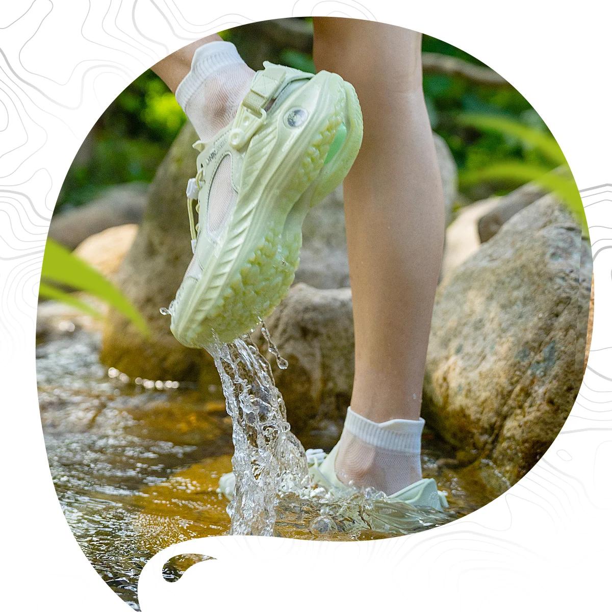 ONEMIX-Chaussures de randonnée et de trekking pour homme, baskets de montagne, de marche en rivière,