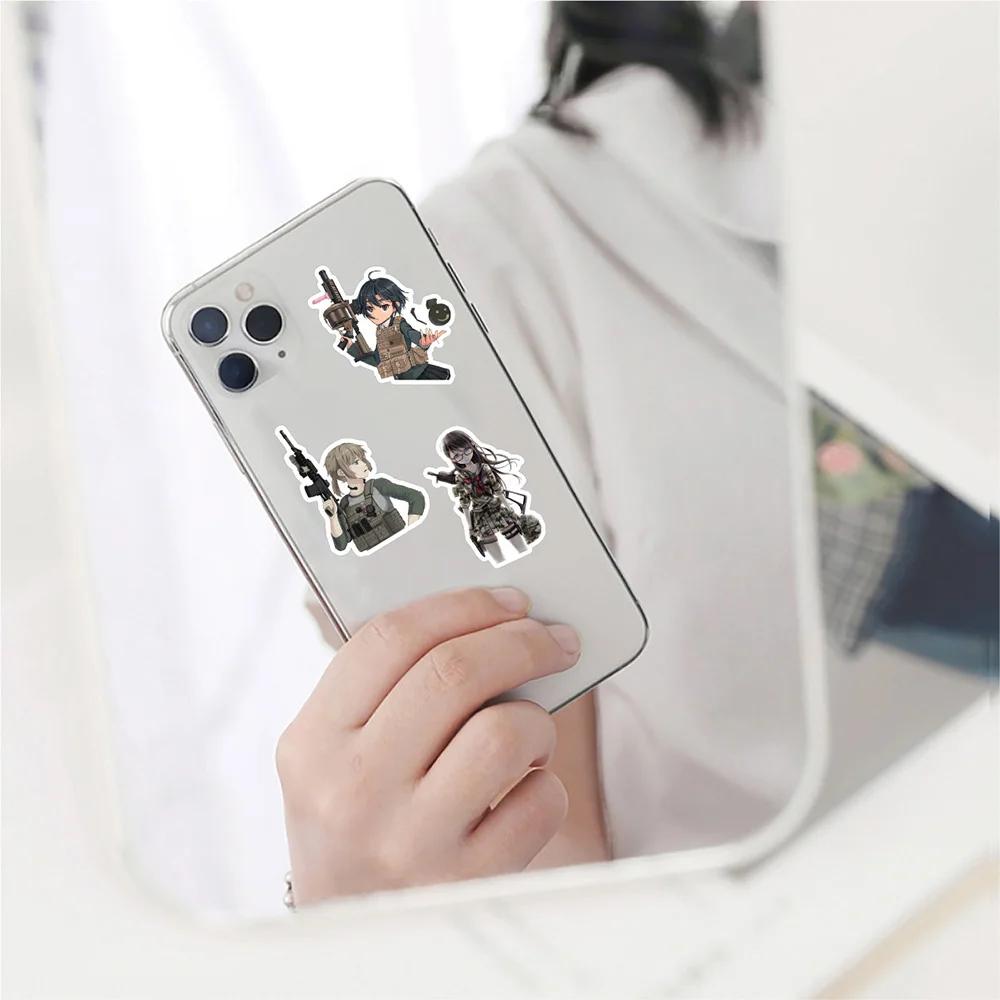 Autocollants de décoration anime pour femmes et filles, autocollants pour valise, scrapbooking, ordi