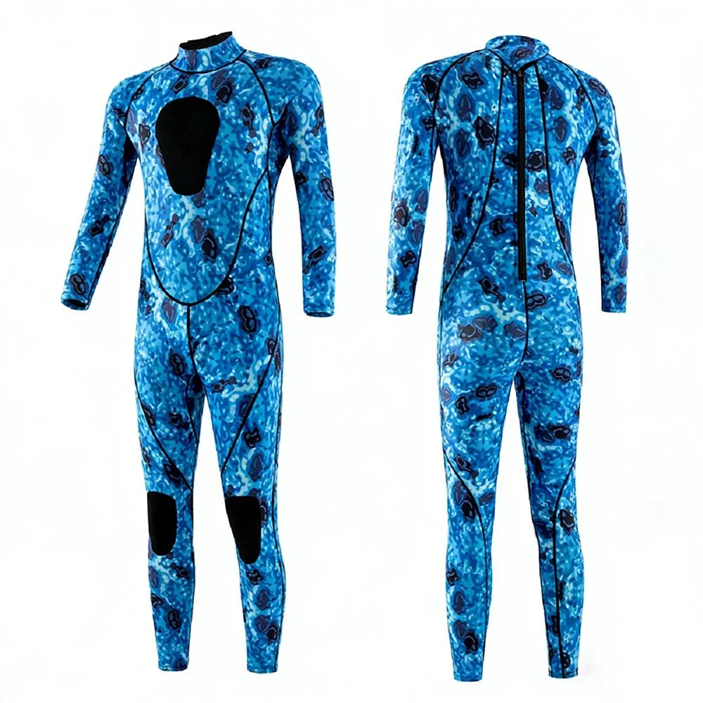 Combinaisons de pêche sous-marine 3mm, combinaisons en néoprène pour pêche, plongée, surf, plongée e